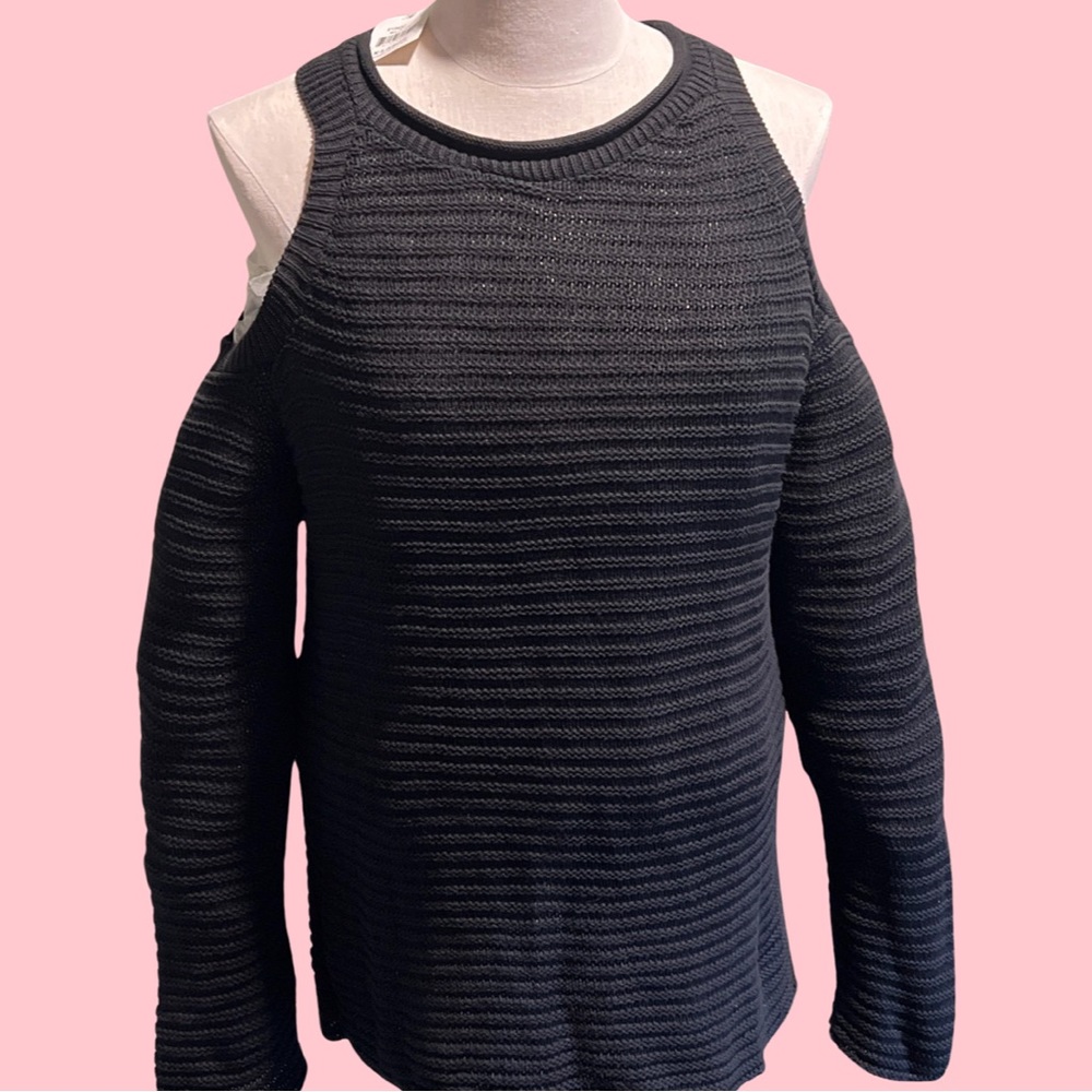 NWT Say What XL black sweater